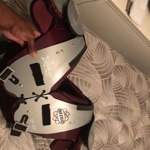 Football shoulder pads